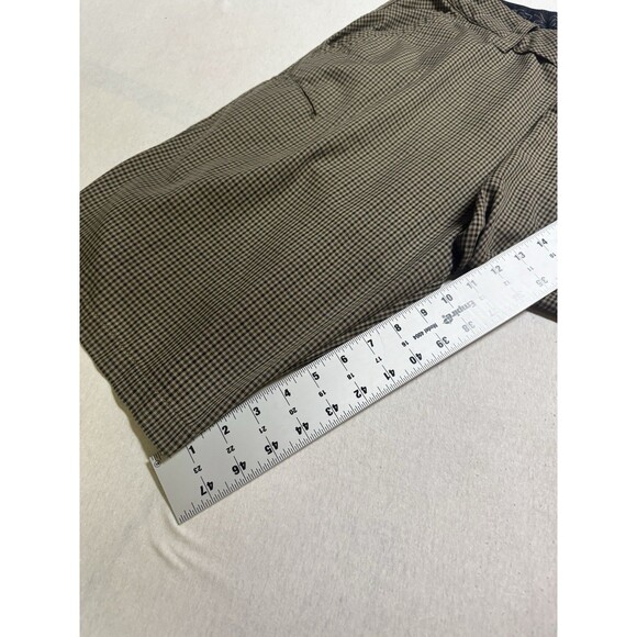 Y2K Quiksilver Shorts Mens 32 Brown Wide Leg Baggy Skater Embroidered Grunge - Picture 11 of 12